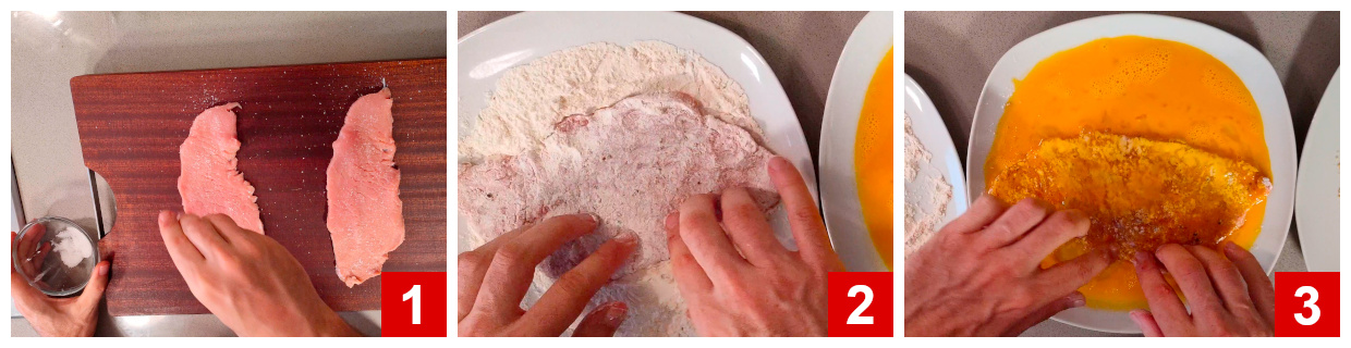 Preparation and breading