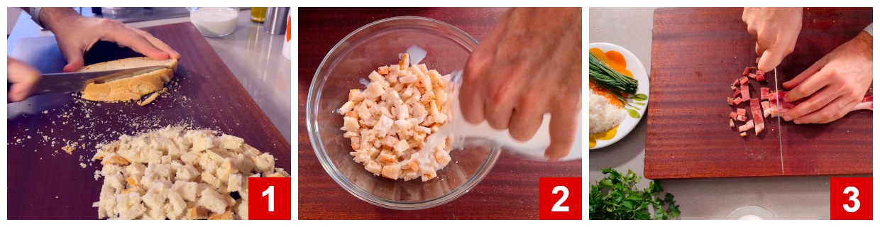 Preparing the ingredients