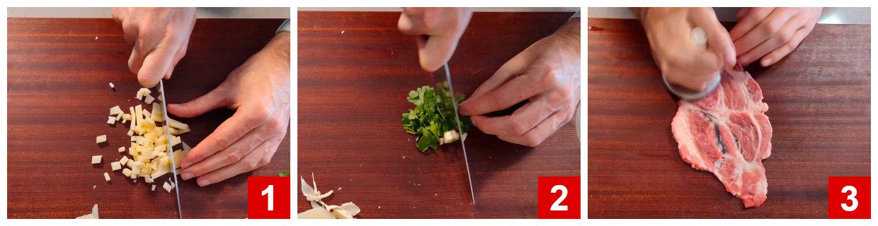 Preparazione ingredienti