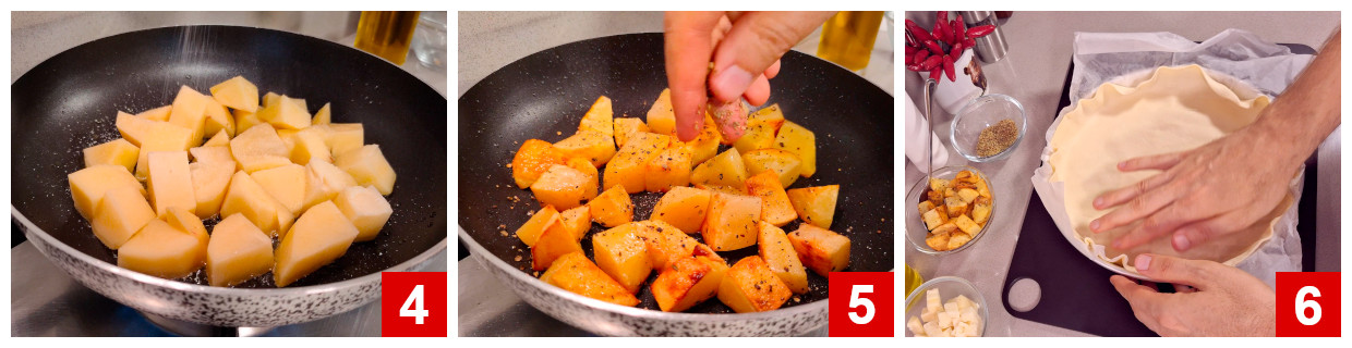 Aardappelen voorkoken