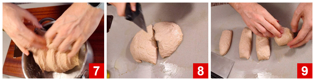 Bereiding van sandwiches